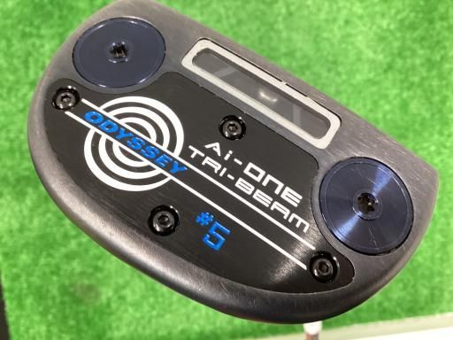オデッセイ Ai-ONE TRI-BEAM 5 CS 34インチ パター PT STROKE LAB 90 スチール フレックスその他 メンズ 男性用 右利き 右用 Cランク ゴルフクラブ