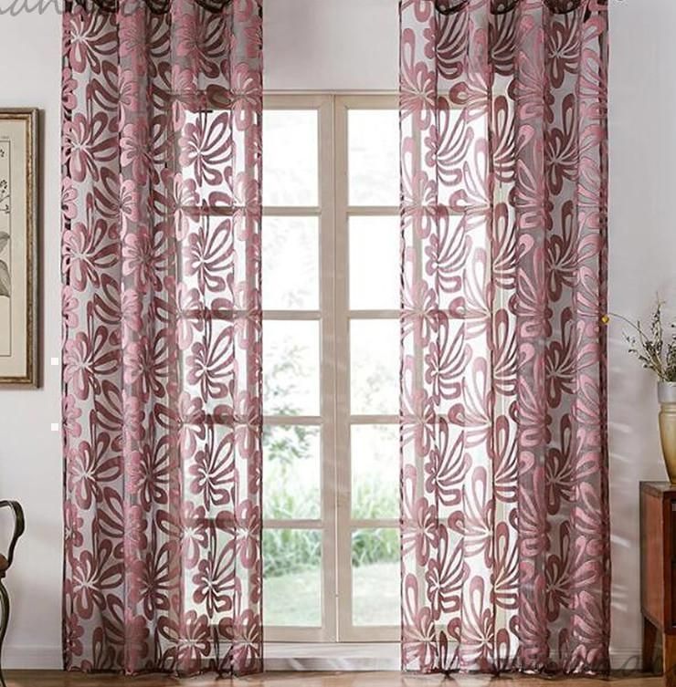 加工8枚トルコ刺繍 ベージュ 高級 レース カーテン 2枚セット のれん