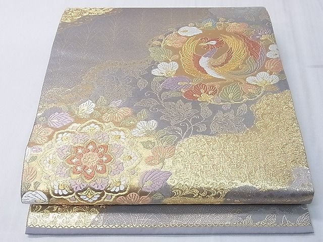 平和屋1□六通柄袋帯 正倉院鳳凰花文 金糸 逸品 CAAF8685th - メルカリ