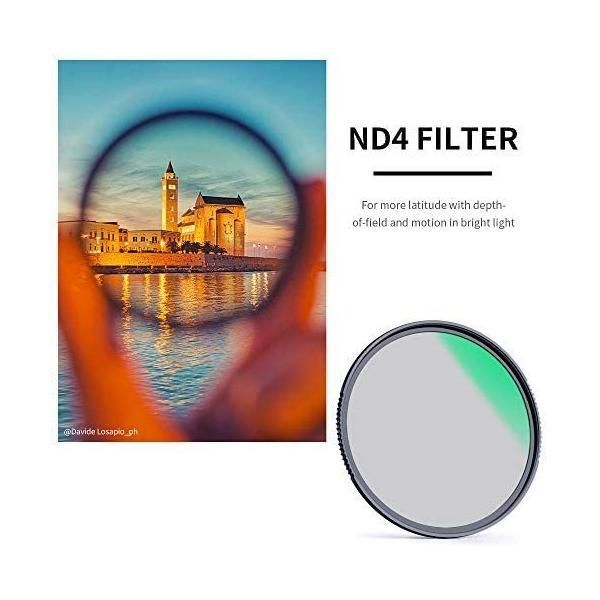  K-F Concept NDフィルター 67 mm ND 4 8 64 1000フィルターセット 減光フィルター 超薄 撥水 レンズフィルターアクセサリー レンズフィルター