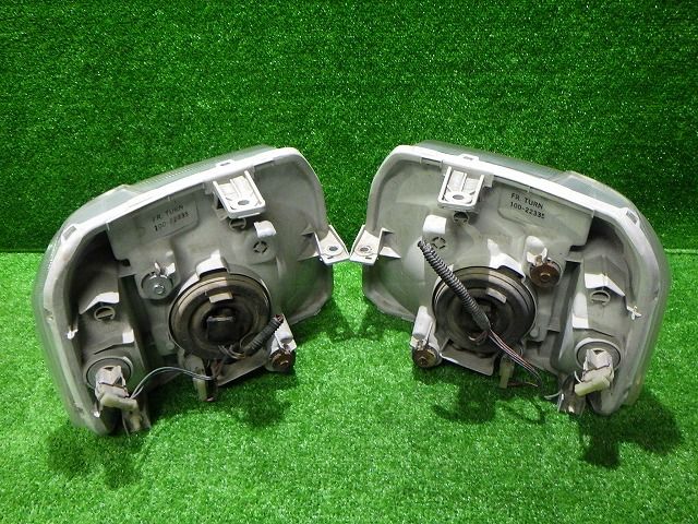 バモス ヘッドライト 左右 ハロゲン HM1/2 前期 100-22335 レべ