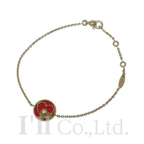 z*n様 Dior ハートデザイン ブレスレット ゴールドが煌めく☆】Dior Lucky Charms ブレスレット ハート