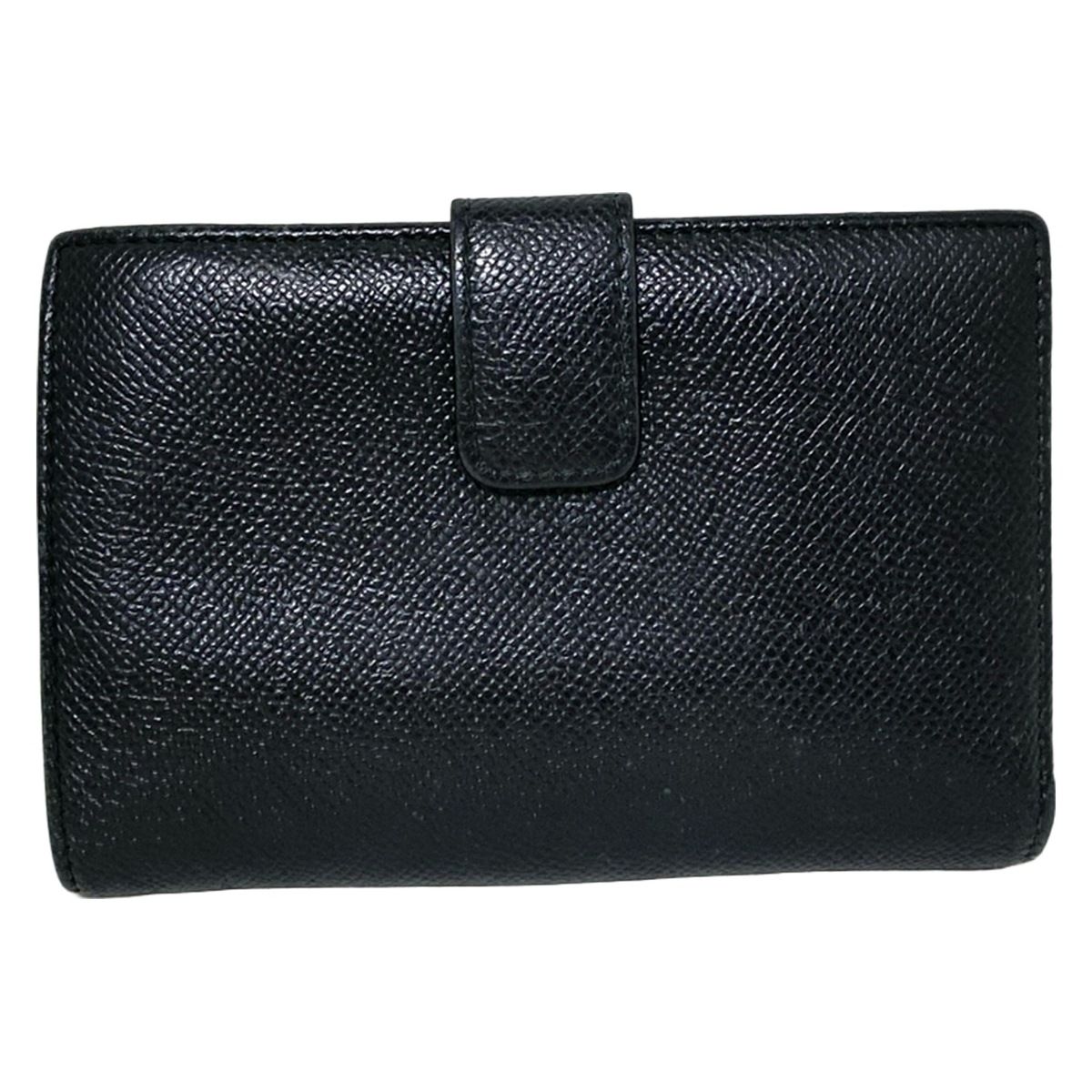 BVLGARI(ブルガリ) 2つ折り財布 ブルガリブルガリ 黒×ゴールド