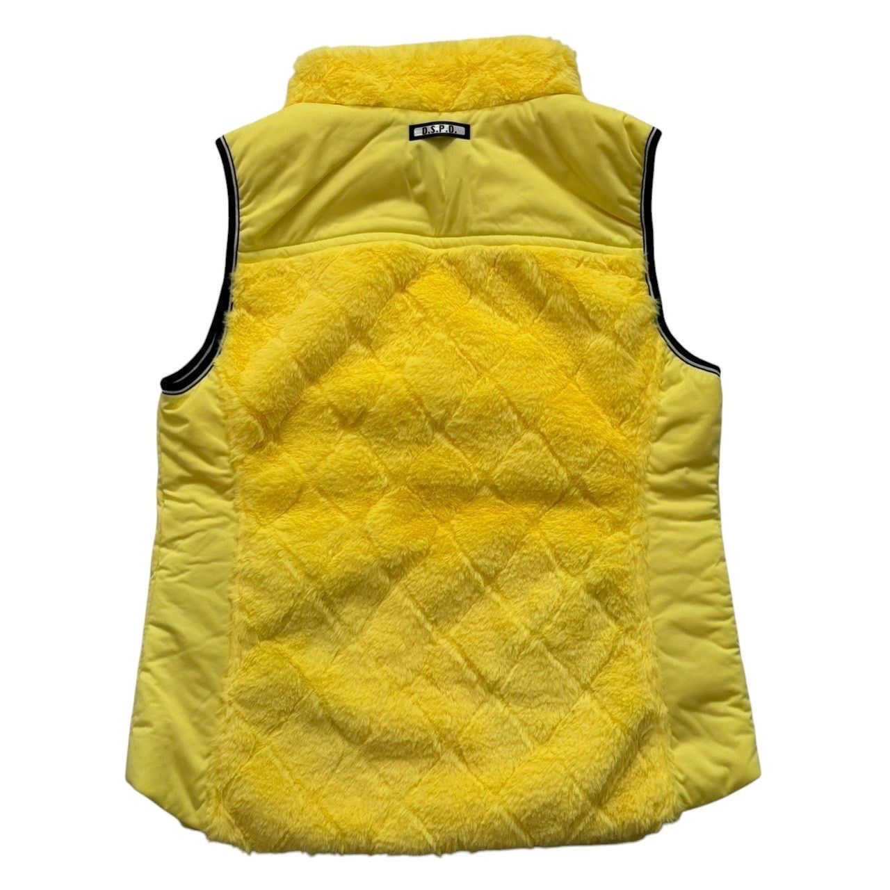 キャロウェイ　フルジップ中綿ボアベスト　ファーベスト　ダブルジップ　タグ付新品 キャロウェイフルジップ中綿ボアベスト キャロウェイ フルジップ