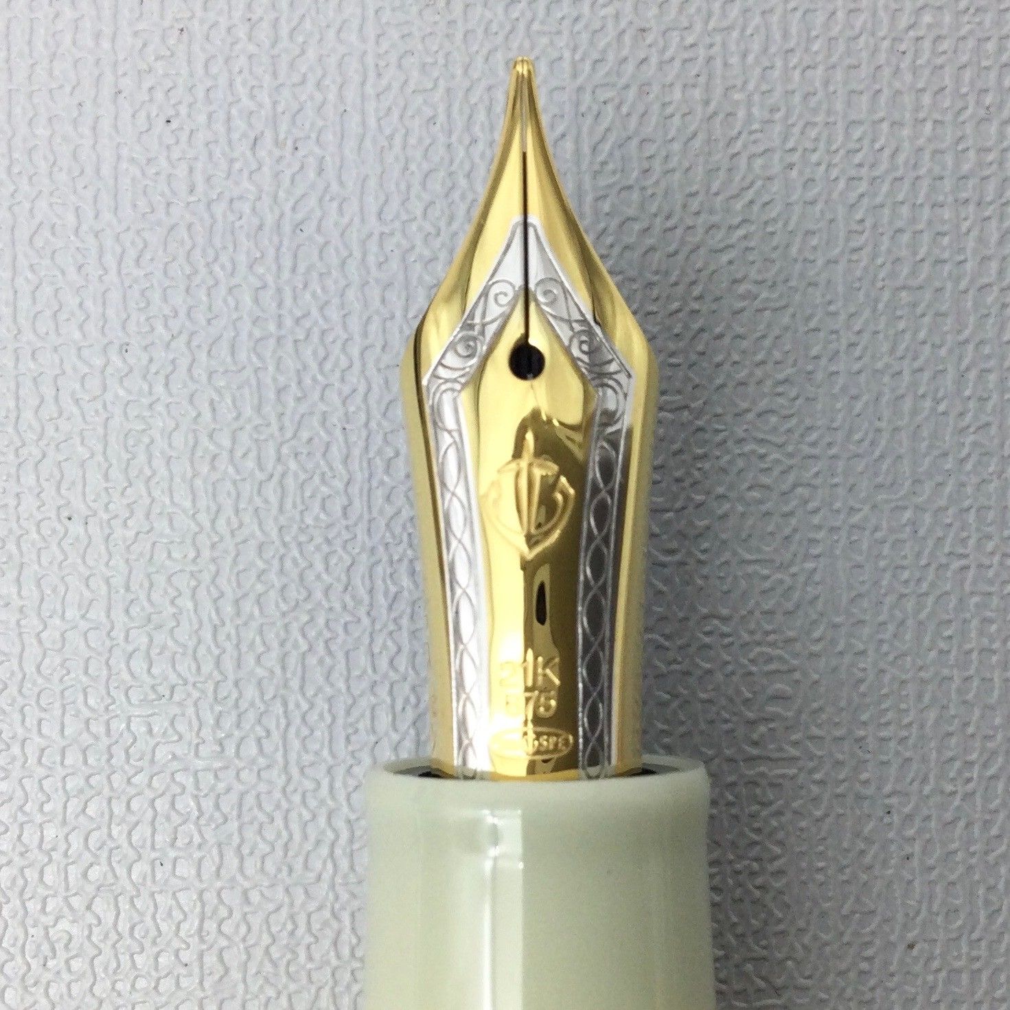 21K万年筆 アイボリー