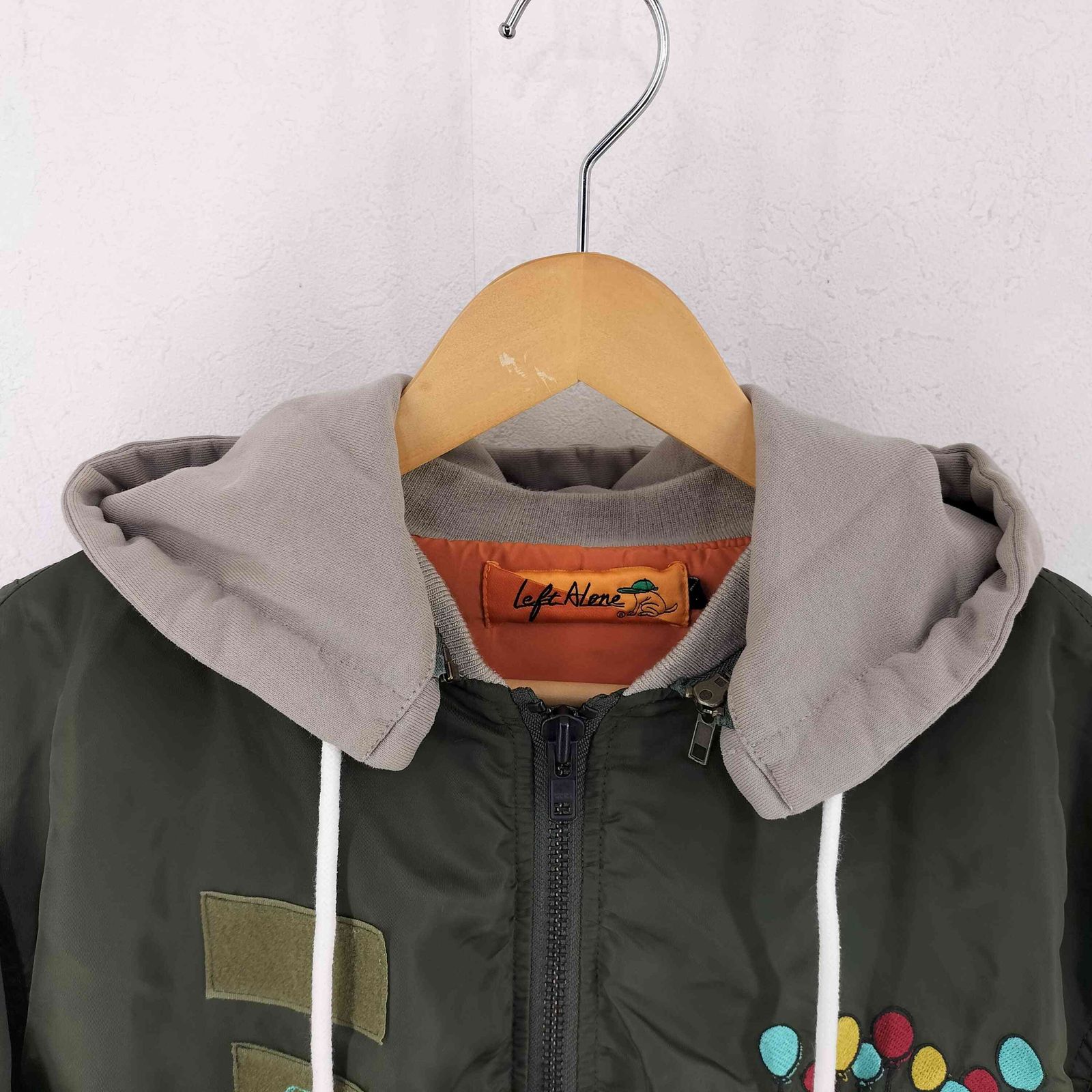 レフトアローン LEFT ALONE 24AW HOODIE MA-1 メンズ JPN:M レフトアローン LEFT ALONE 24AW HOODIE MA-1 メンズ JPN:M