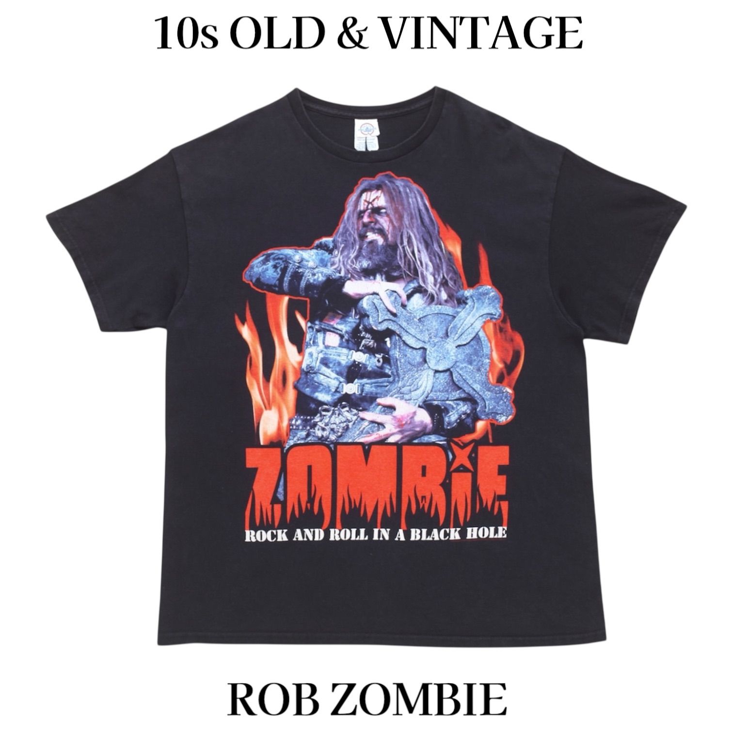 古着 10s ロブゾンビ Tシャツ ブラック XL 当時物 ヴィンテージ 