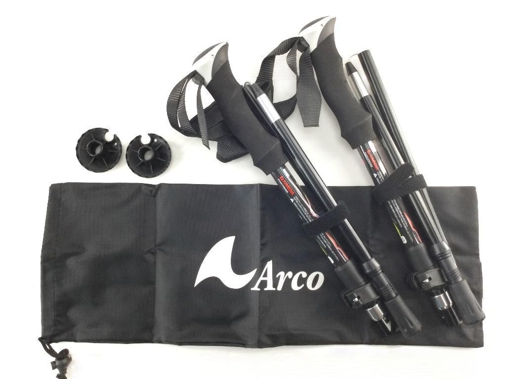 【新品未開封】 Arco リュック に入るウォーキング ポール2本組3セット 楽天市場】リュックに入るウォーキングポール 2本組 【サイズ