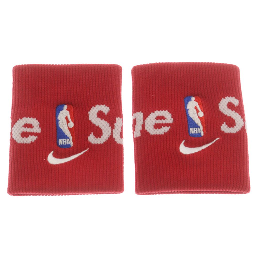SUPREME (シュプリーム) 19SS×NBA×NIKE Wristbands ナイキ ロゴ刺繍