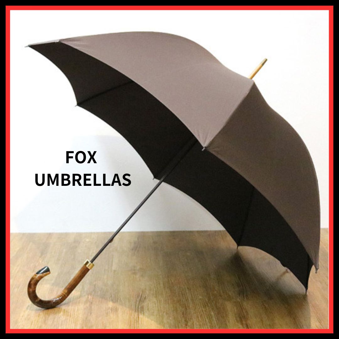 入荷 フォックスアンブレラズ FOX UMBRELLAS 傘 メンズ GT18 BROWN ブラウン