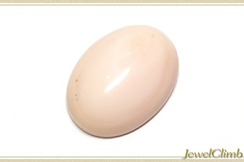 鑑別書付 柔らかな雰囲気を持つ一石ピンクオパール 宝石 ルース 15.57CT