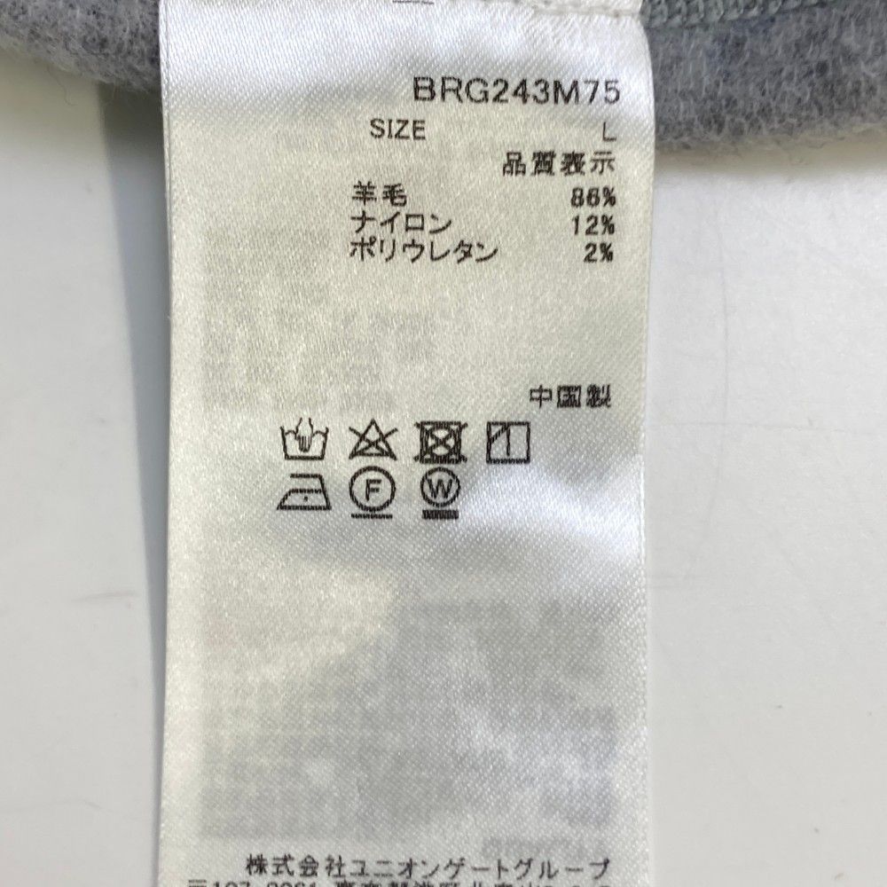サイズ：L BRIEFING GOLF ブリーフィング 2024年モデル 裏起毛