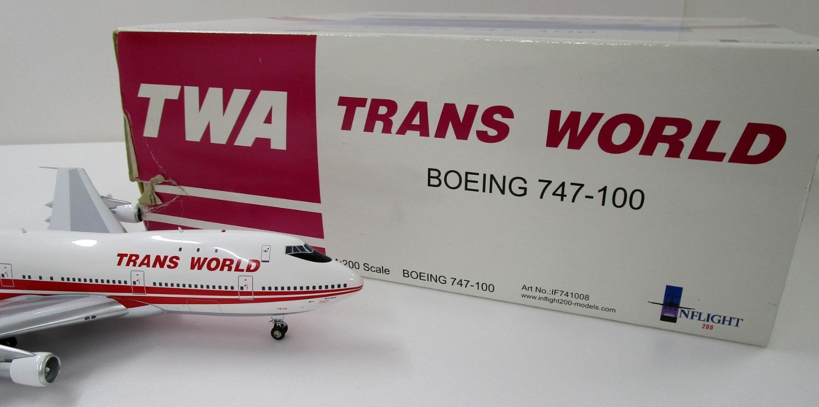 インフライト 1|200 B747-100 トランス ワールド航空 N53110 IF741008 D zvt041904m