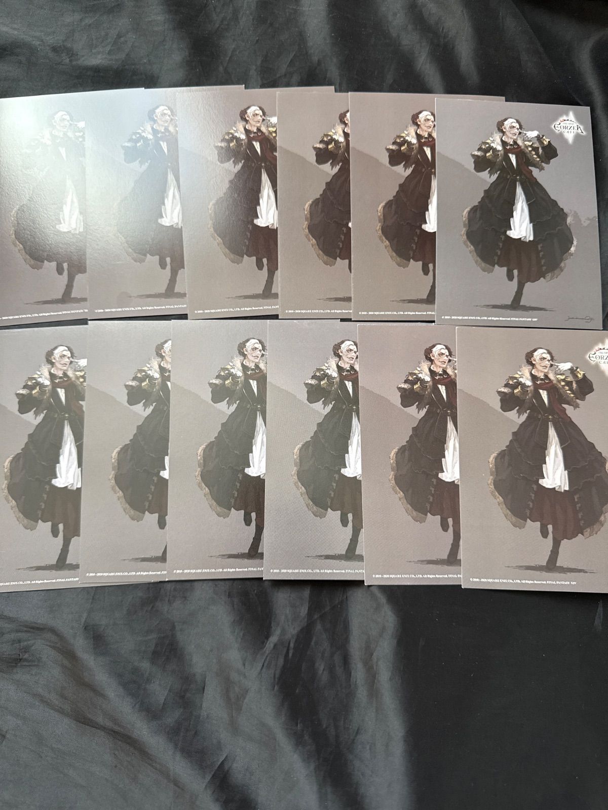 FF14 エメトセルク ポストカード エオカフェ 特典 12点まとめ