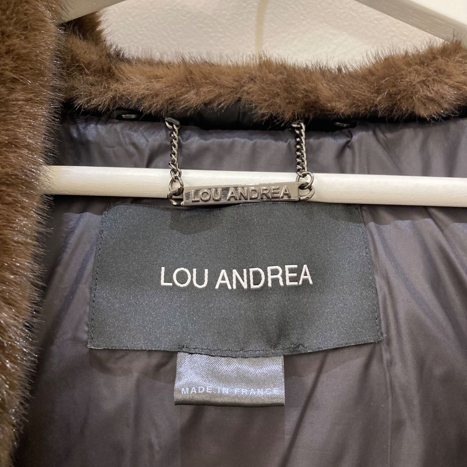 アパルトモン☆ LOU ANDREA/ルー アンドレアフェイクファーベスト アパルトモン☆ LOU ANDREA/ルー アンドレアフェイクファー