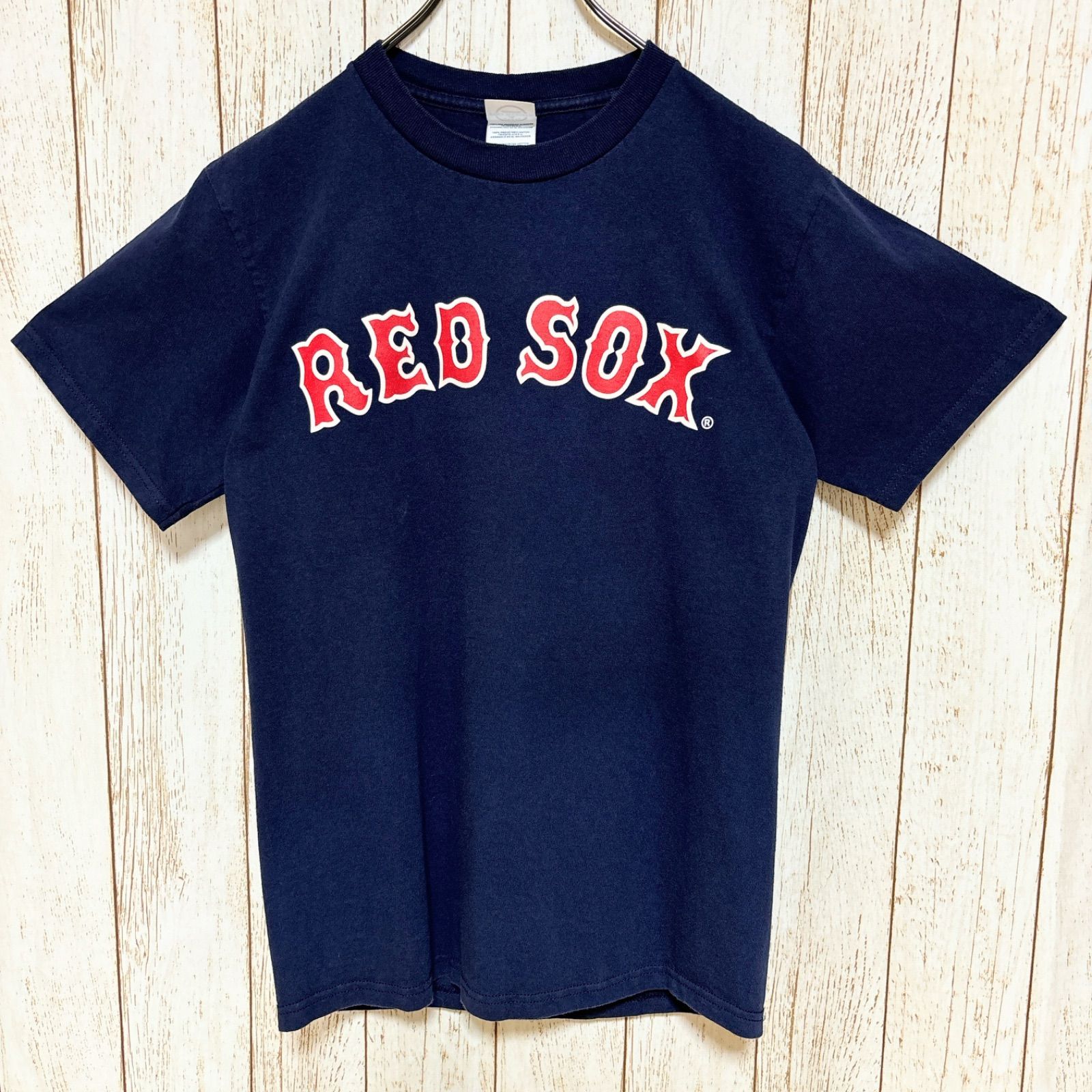 DELTA MLB Boston RedSox ボストン・レッドソックス オルティス プリント Tシャツ S メジャーリーグ USA古着