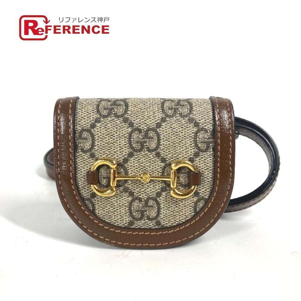 ★送料関税込★GUCCI ホースビット GGスプリーム イヤホンケース 本物 グッチ GUCCI ホースビット GGスプリーム AirPodsケース