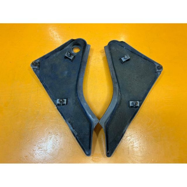 74776 KAWASAKI カワサキ ゼファー400 ZEPHYR ZR400C サイドカバー 左右 黒 BRIGHTFACE_UK