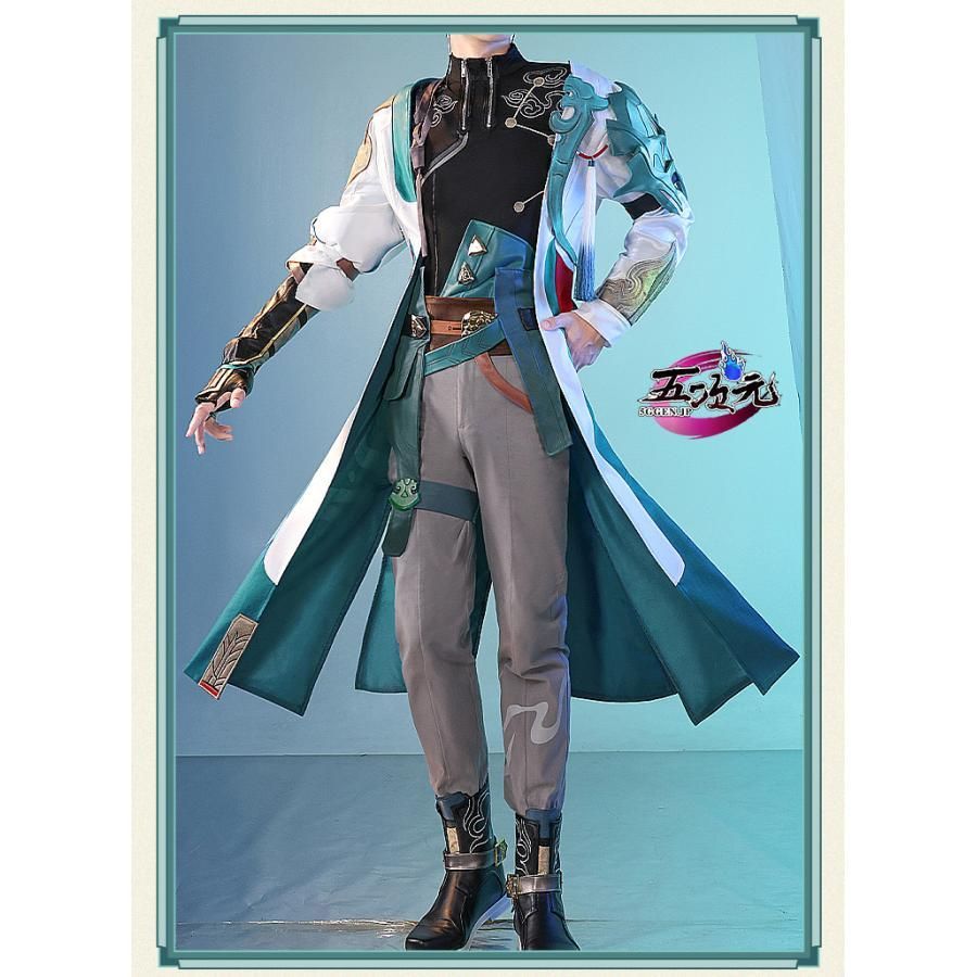 新発売 三分妄想 崩壊スターレイル コスプレ 崩スタ 丹恒 衣装 ウィッグ 靴 武器 追加 BJ0923ML04 ハロウィン