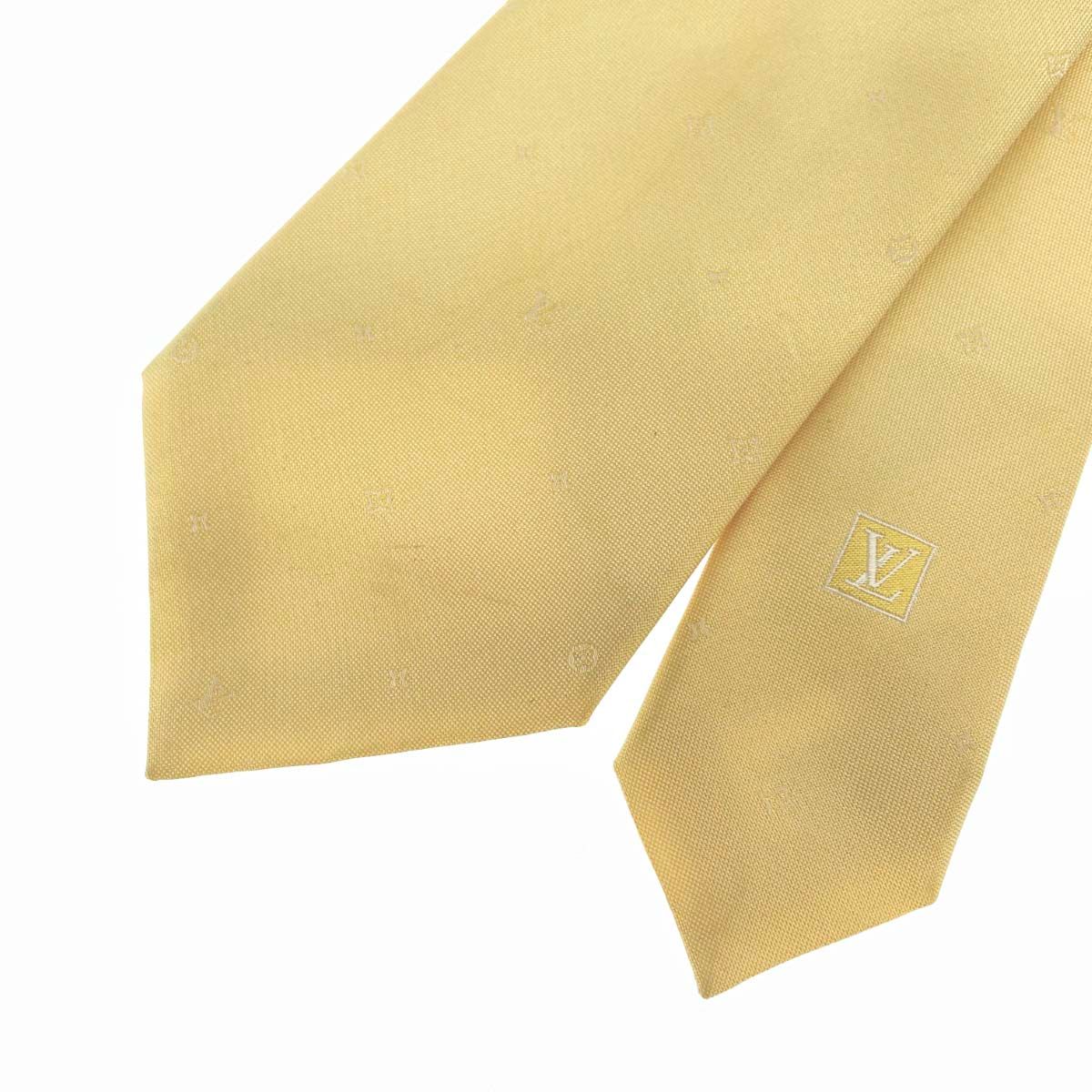 LOUIS VUITTON ルイヴィトン ネクタイ モノグラム シルク100