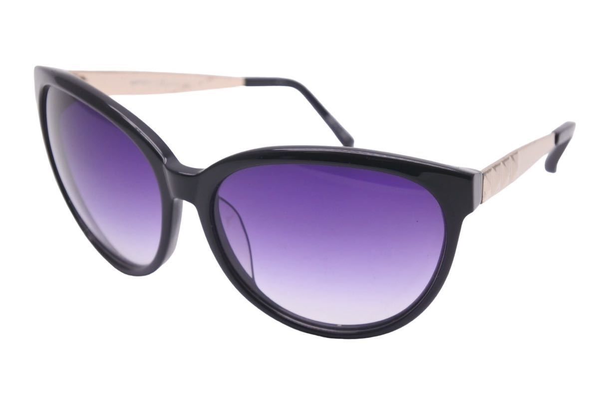 LINDA FARROW VINTAGE サングラス - 紫x紫 【古着】【中古】