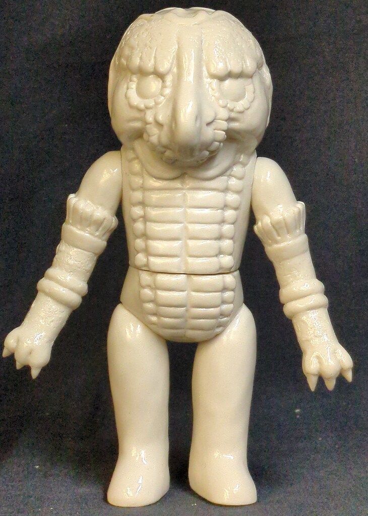 マーミット ビニパラベビー ラジゴン星人&改造バンデラー 白色未