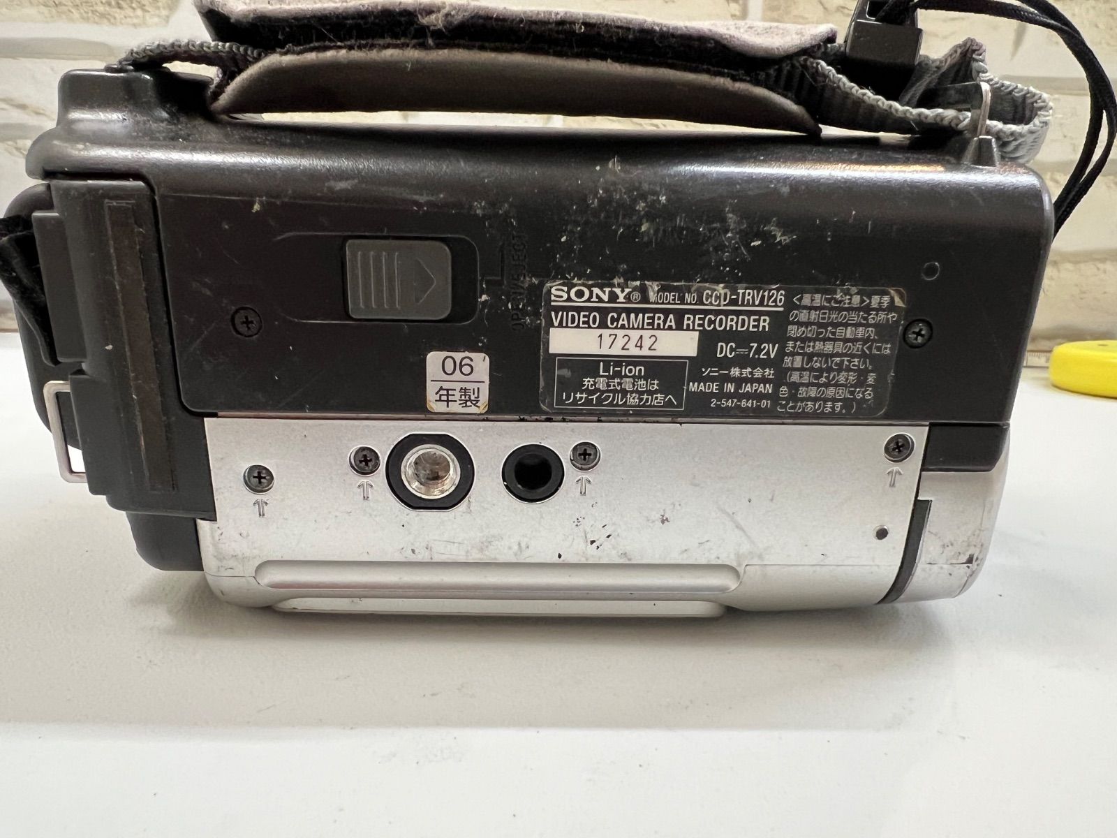 O6-03】◇ SONY / ソニー 8mm ビデオカメラ ハンディカム CCD O6-03】◇ SONY / ソニー 8mm ビデオカメラ ハンディカム CCD