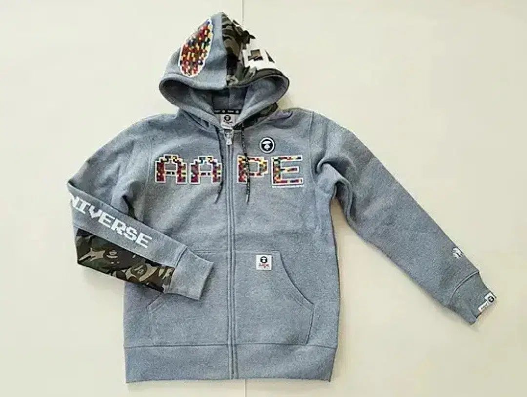 Aape A BATHING APE アベイシングエイプ 正規品 裏起毛 フーディー パーカー ♥ 新 製品