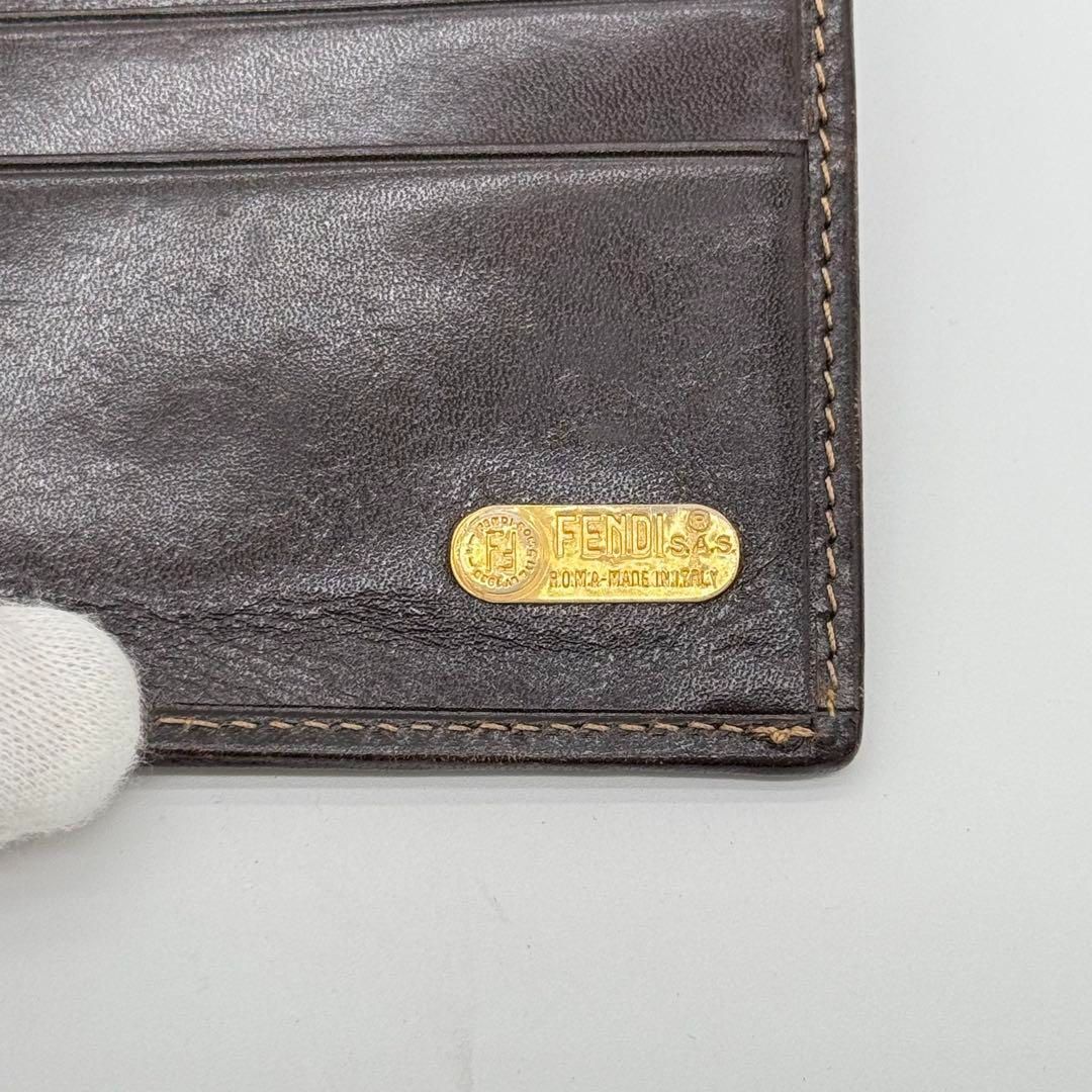 FENDI フェンディ キャンバス ズッカ柄 長財布 FENDI フェンディ