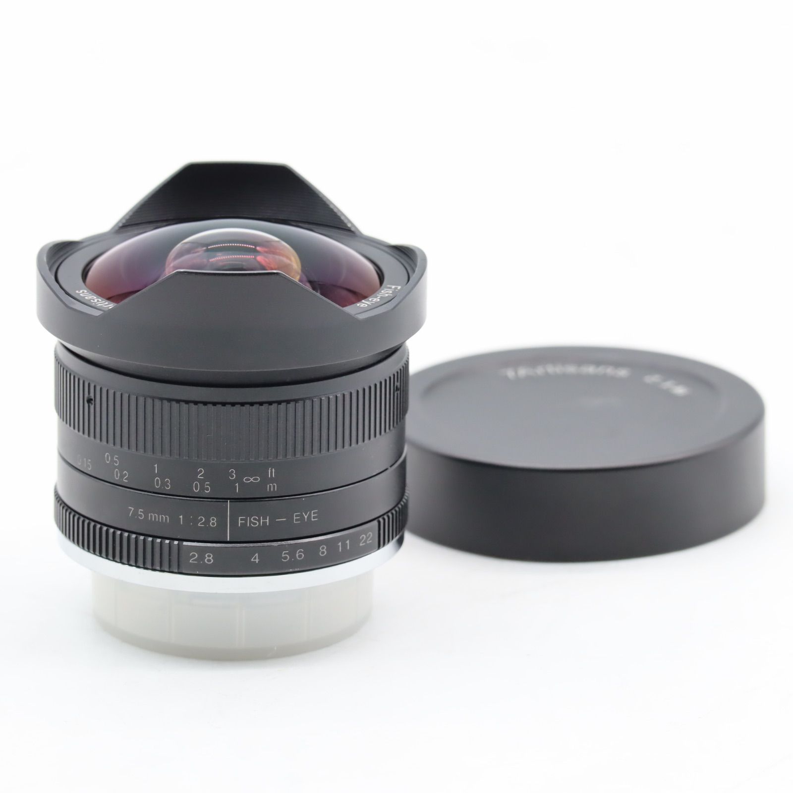 七工匠 7Artisans 75FXB-II 7.5mm F2.8 FISH-EYE II ED フジフイルムX用