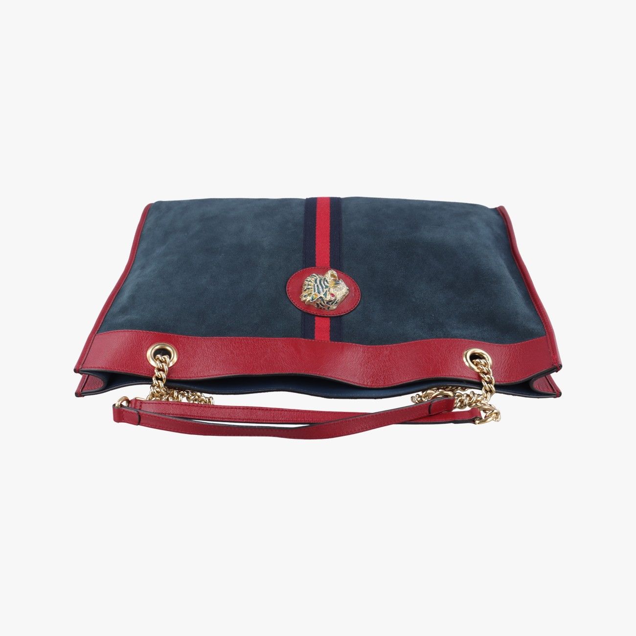 グッチGucciラジャネイビースエード537219F025664961