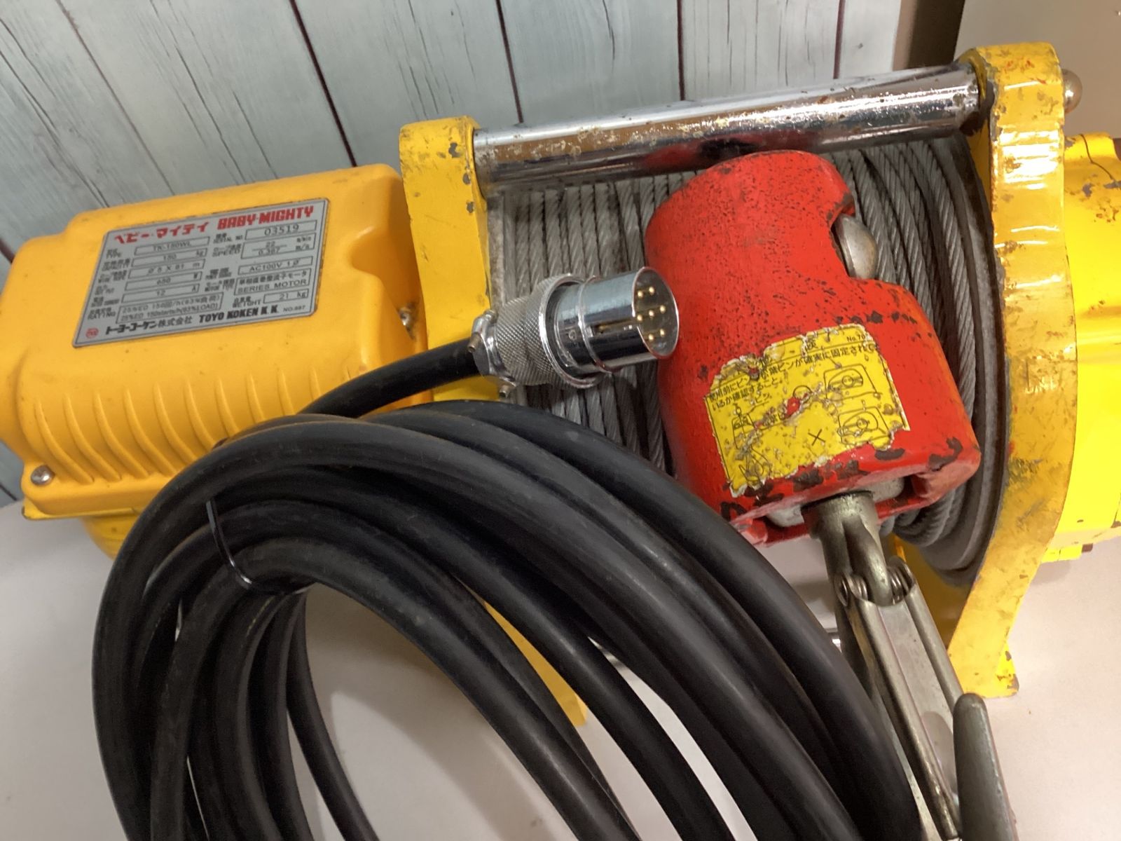 TKK 定置型電動ウインチ