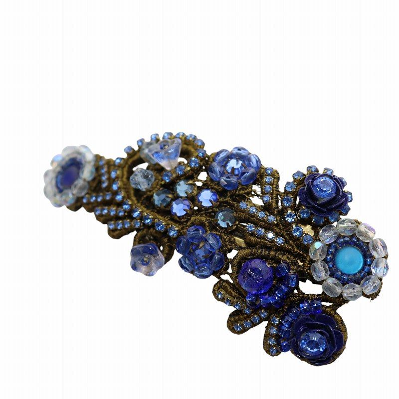 ミハエルネグリン Michal Negrin フラワーモチーフ バレッタ