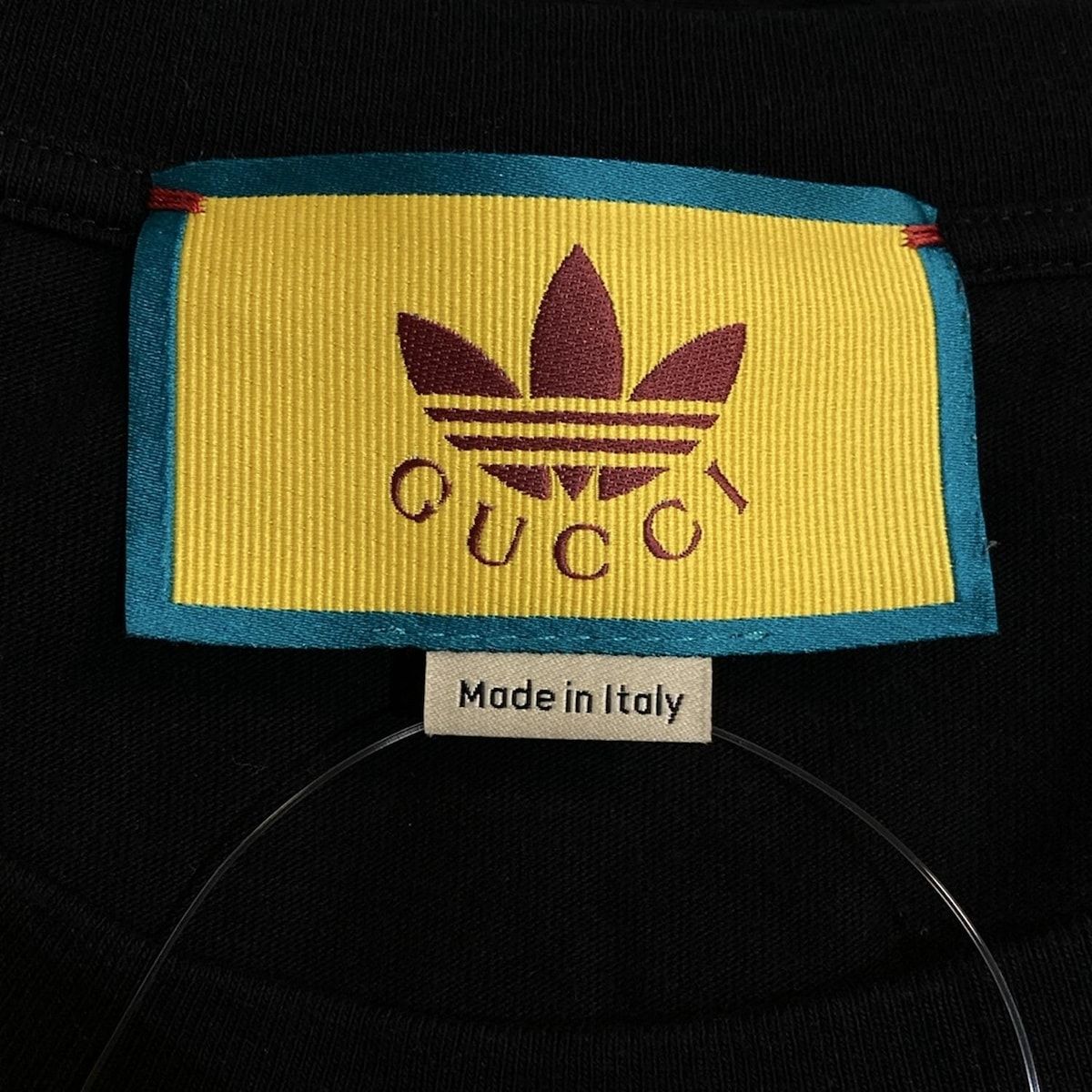 GUCCI ネイビー 半袖Tシャツ Cotton jersey T-shirt with embroidery in navy | GUCCI® US