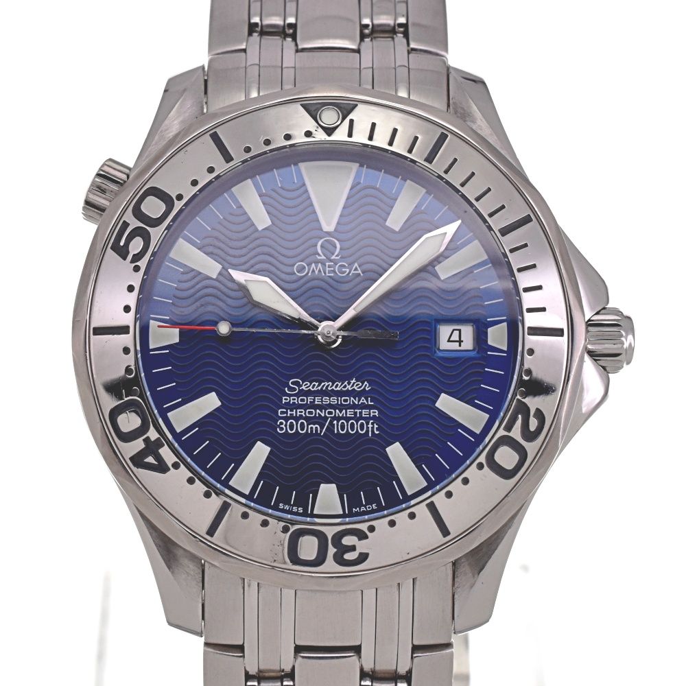 オメガ OMEGA 2255.80 シーマスタープロフェッショナル 300M デイト 自動巻き メンズ良品 E#133267