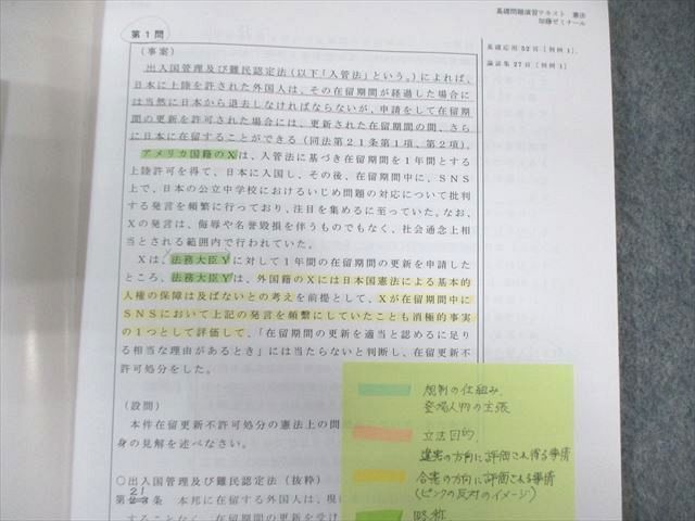 加藤ゼミナール 司法試験 入門講座 基礎問題演習テキスト 憲法/商法/民法など 2022年合格目標 計7冊 加藤喬 090L4D 加藤ゼミナール 司法試験 入門講座 基礎問題演習テキスト 憲法