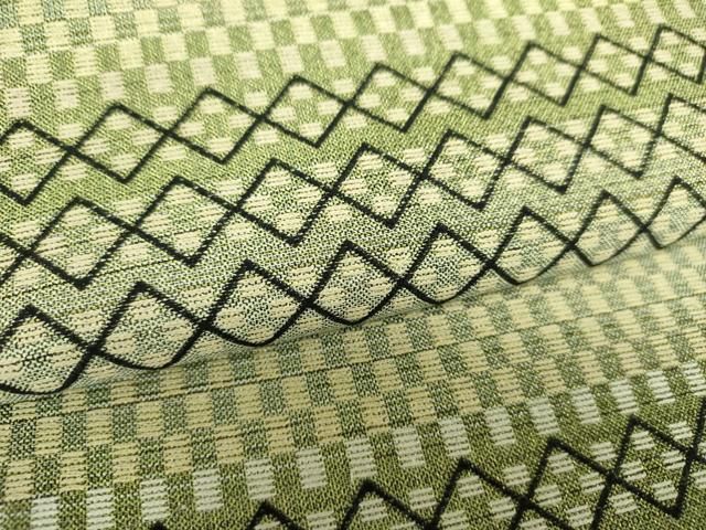 平和屋着物●六通柄袋帯　花菱間道　金糸　正絹　逸品　DAAS3526ps 平和屋着物○六通柄袋帯 花菱間道 金糸 正絹 逸品 DAAS3526ps