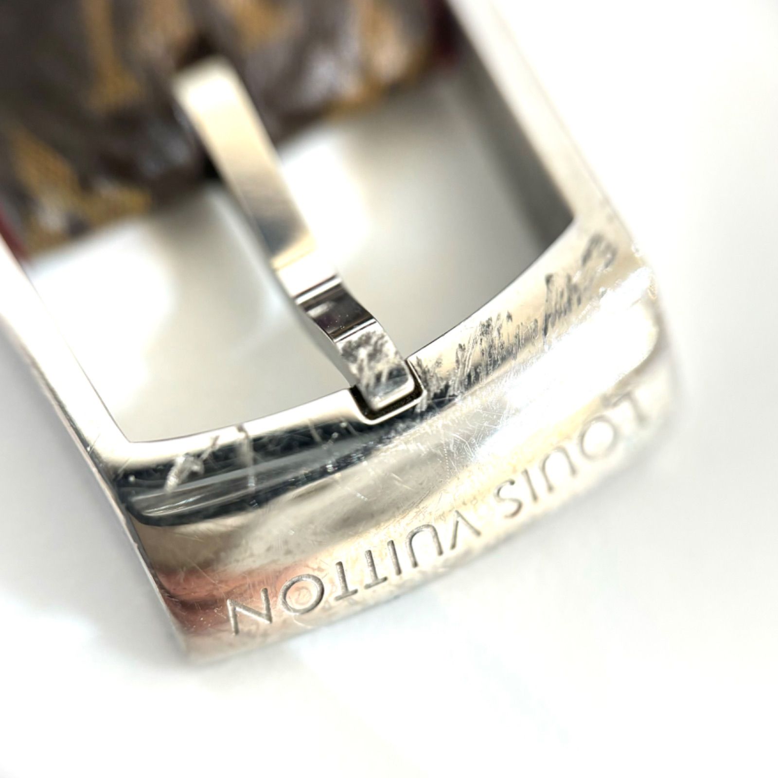 ルイヴィトン タンブール モノグラム キャンバス ストラップ レザーベルト ルイヴィトン タンブール/Tambour・モノグラムキャンバス