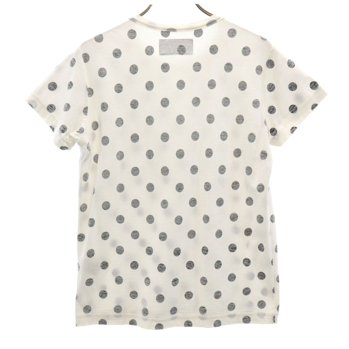 Y's ワイズ Tシャツ・カットソー 紺x白(ドット) 2200125E0172 Y's ワイズ Tシャツ・カットソー 紺x白(ドット) 2200125E0172