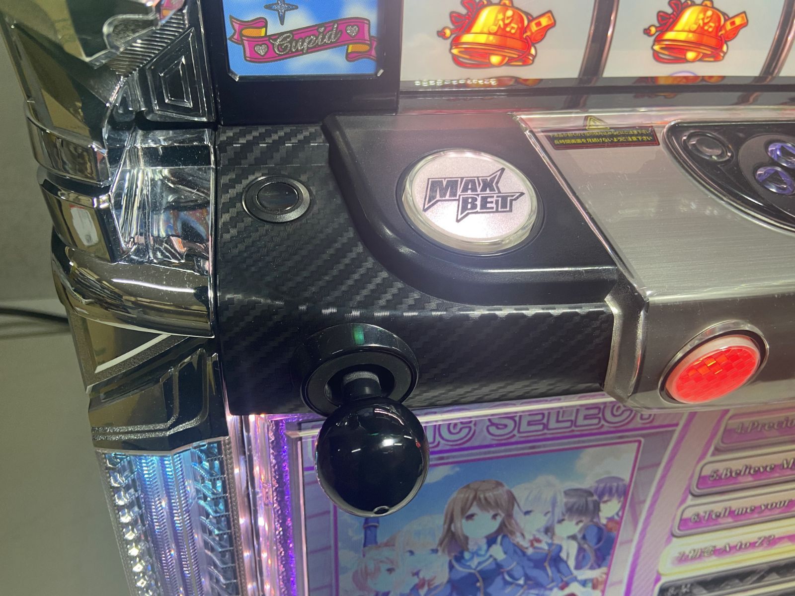 送料込】 パチスロ スロット実機 ガールフレンド（仮）～聖櫻学園 