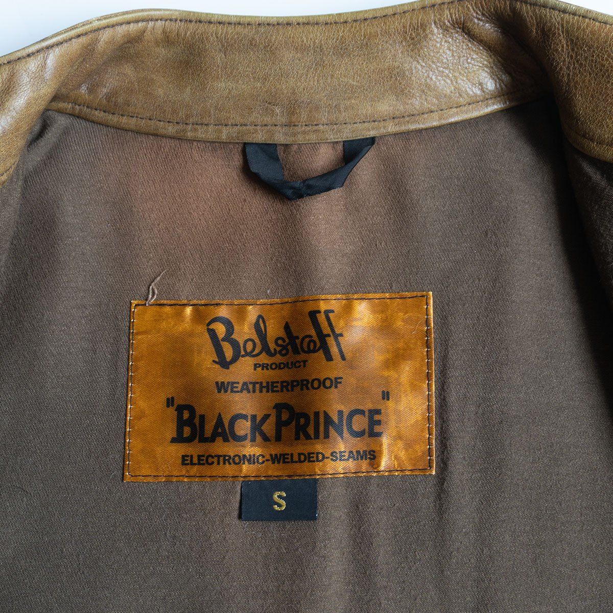 イタリア製】BELSTAFF【BLACK PRINCE レザー ライダースジャケット】S 