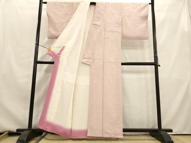 平和屋着物□上質な色無地 蘇芳香色 正絹 逸品 AAAX9653ph