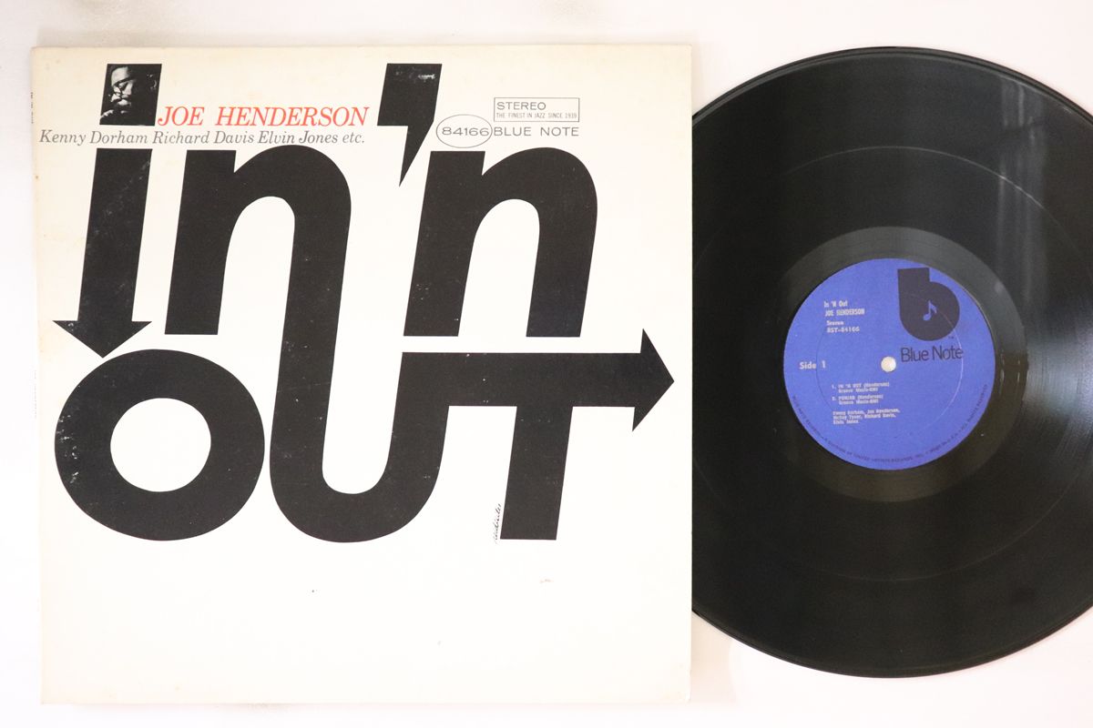Joe Henderson – In 'N Out – Vinyl (LP, Album + 2 more), 1983