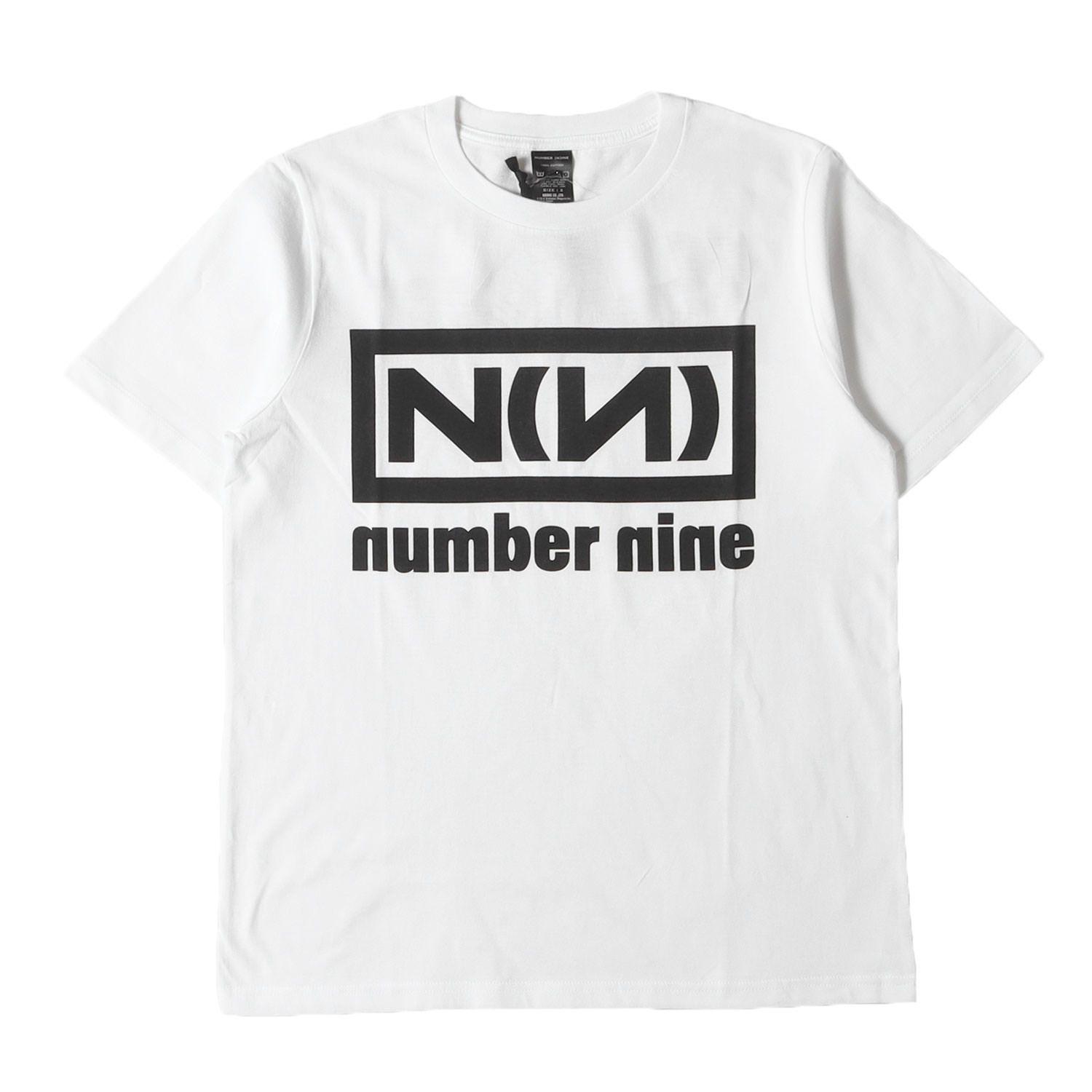 08AW ナンバーナイン Tシャツ サイズ2 NUMBER NINE N(N) number nine_T-SHIRT / N(N)ボックスロゴ & ナンバーナイン