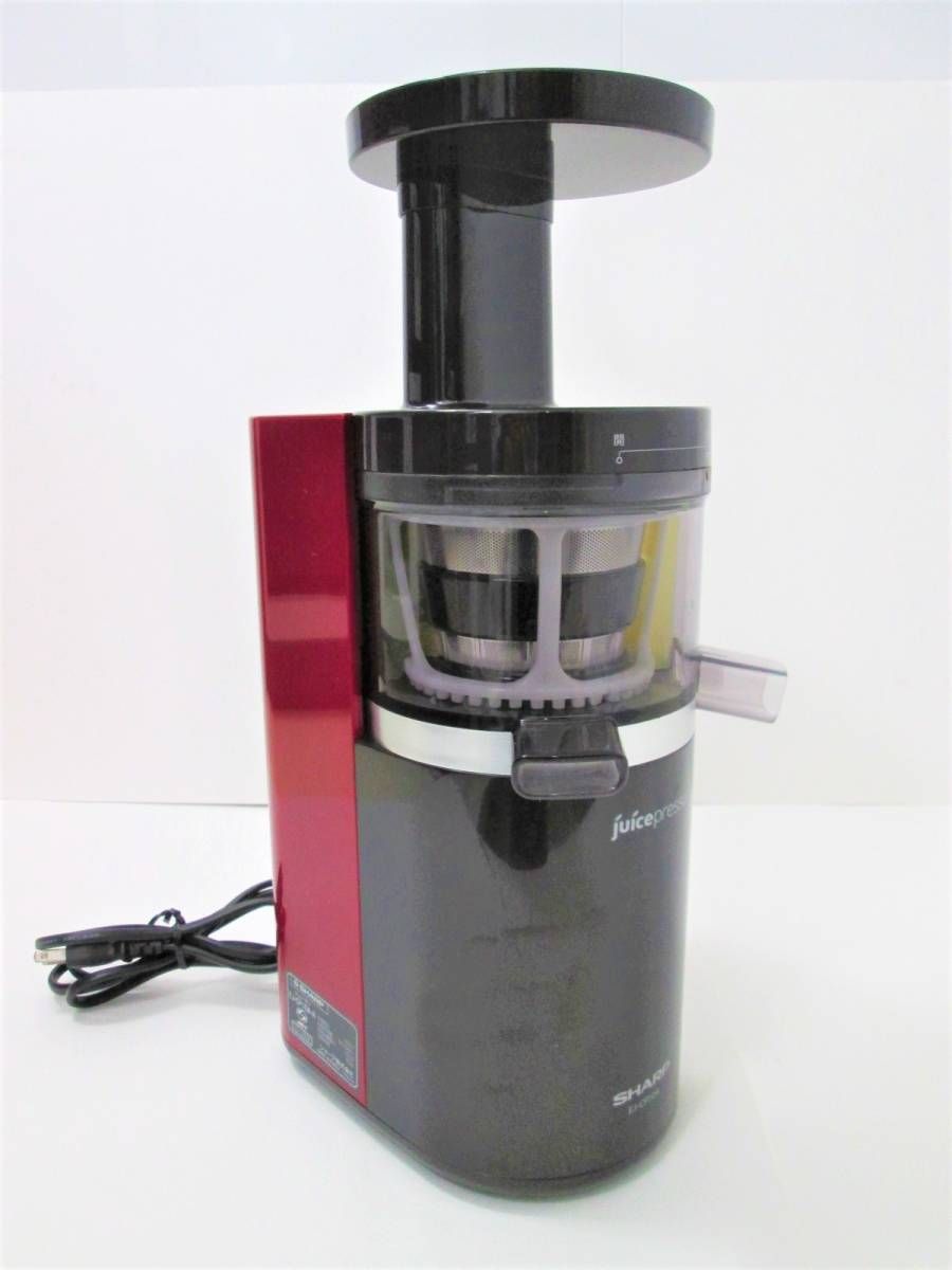 動作確認済】【中古】本体のみ シャープ スロージューサー