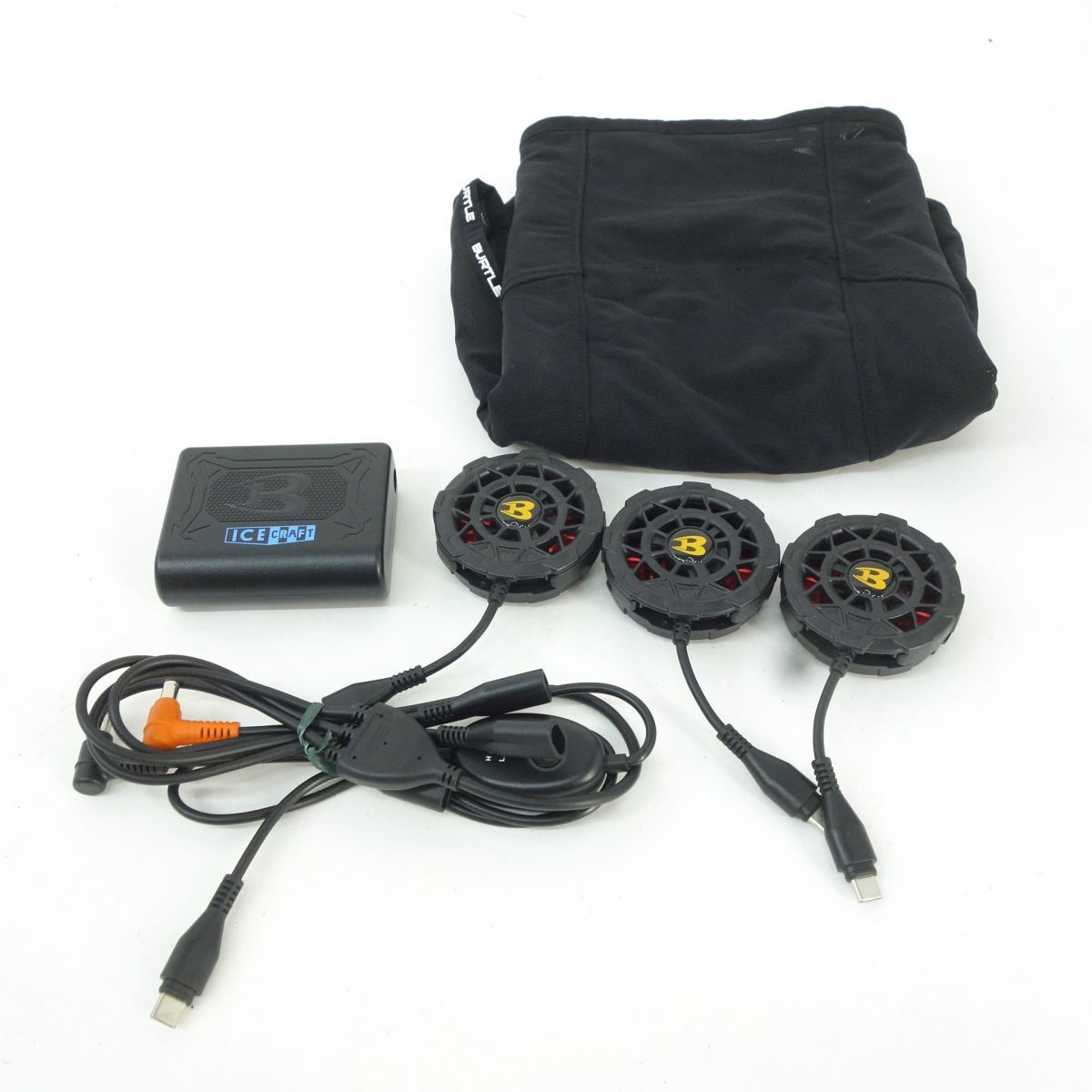 2022年新型 電動ファン用ウェア AIR CYCLONE 15Vリチウムイオン