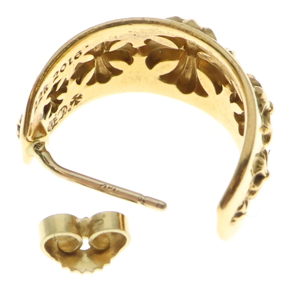 ワイドフープピアス