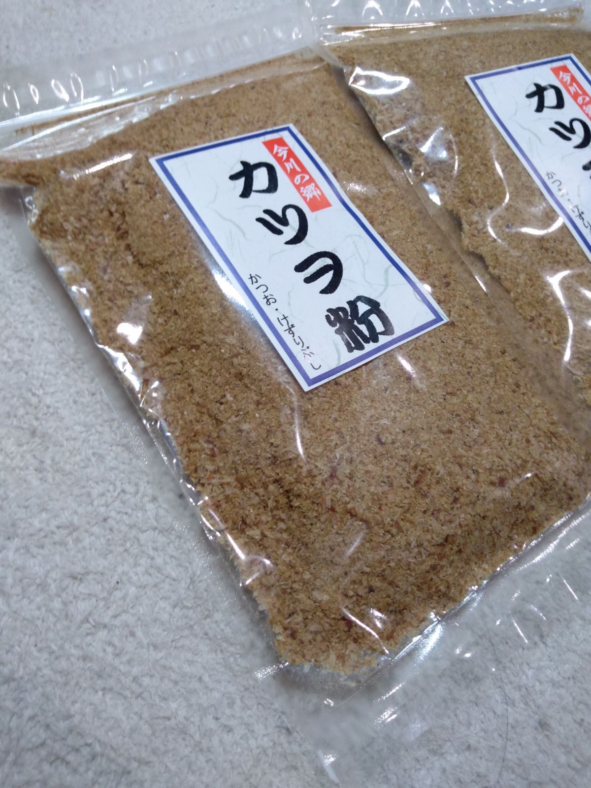 ｶﾂｵ粉、ｲﾜｼ粉、煮干しﾊﾟｳﾀﾞｰ、昆布粉の４点セット販売 - メルカリ