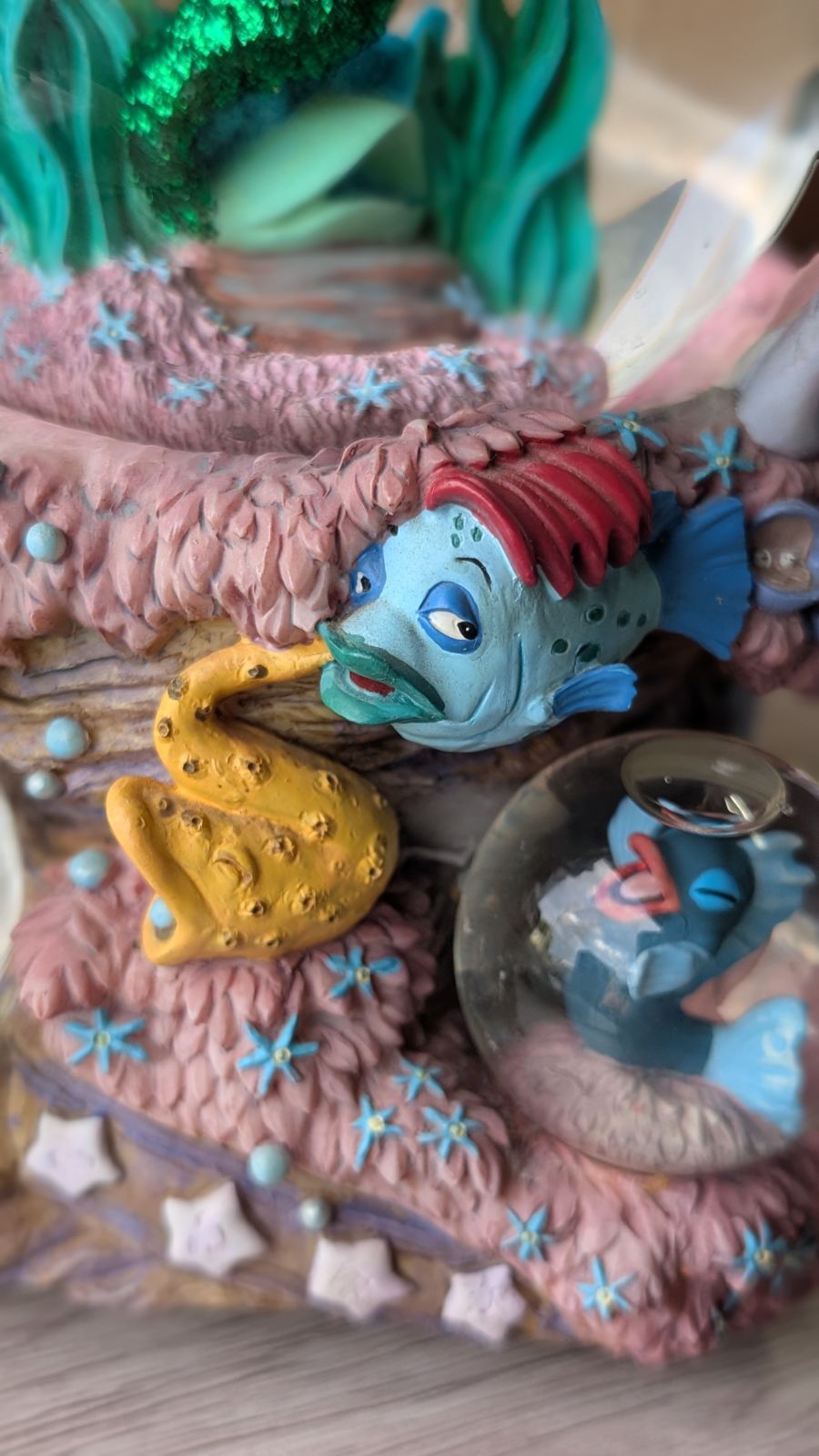 リトル・マーメイド アリエル セバスチャン スノーグローブ フィギュア リトル・マーメイド アリエル セバスチャン スノーグローブ フィギュア
