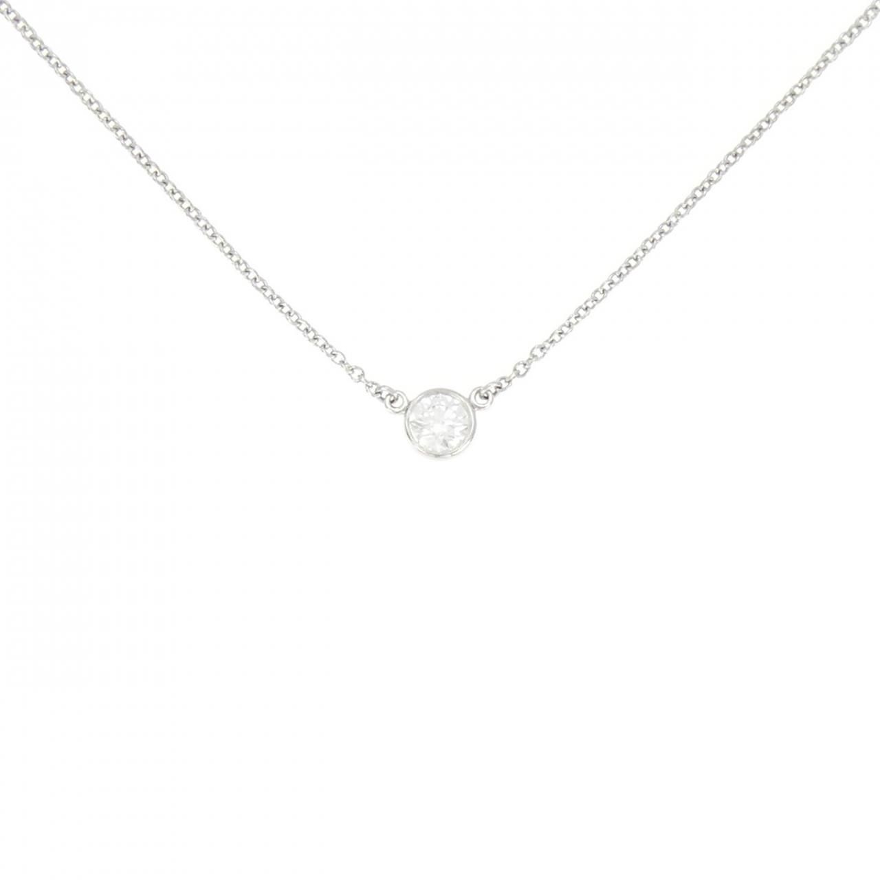 ティファニー バイザヤード ネックレス 0.21CT G VS1 3EXT